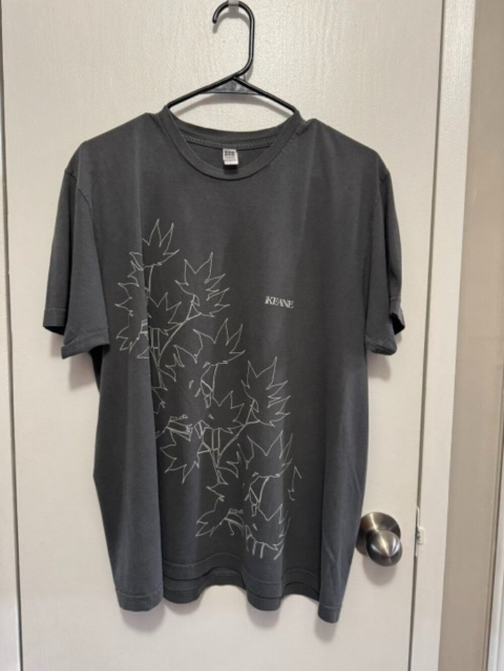 Vintage Keane 2004 Hopes and Fears Leaves Concert T-Shirt Toronto MOD Club L